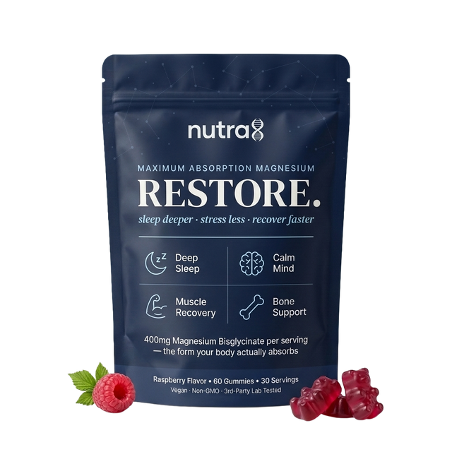 Nutra8 Magnesium Bisglycinate Gummies