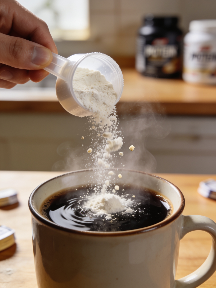 Mix one scoop