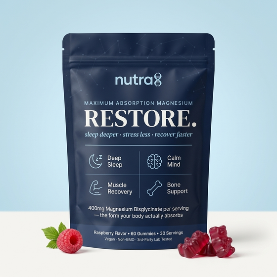 Nutra8 Magnesium Bisglycinate Gummies