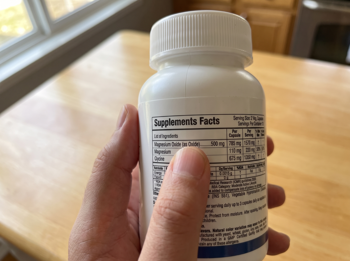 Magnesium supplements being compared in testing